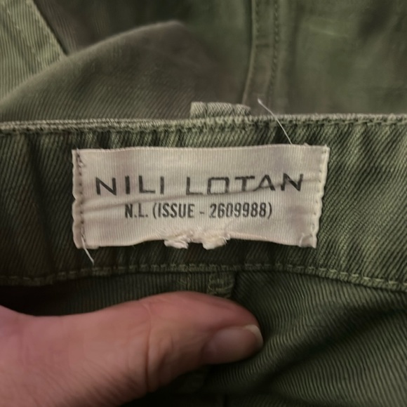 NILI Lotan Cotton Linen Pant Medium - Picture 7 of 8